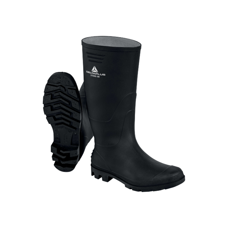 BOTA PVC STONE OB SRA NEGRA T-43 