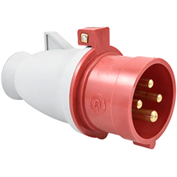 CLAVIJA CETTA 3PT 32A 400V ROJA 11134 