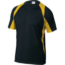 CAMISETA BICOLOR BALI NEGRO-AMARILLO T- M 