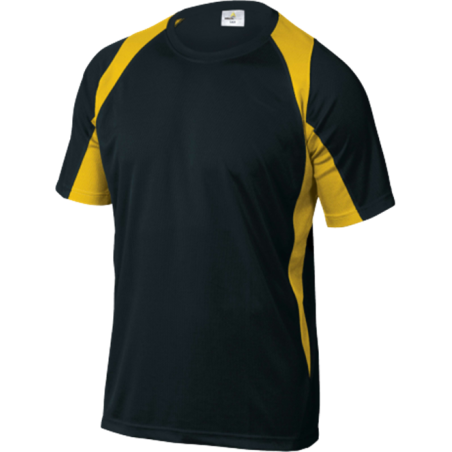 CAMISETA BICOLOR BALI NEGRO-AMARILLO T- M 