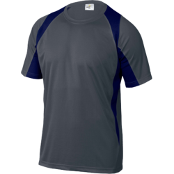 CAMISETA BICOLOR BALI GRIS-AZUL T- XXL 