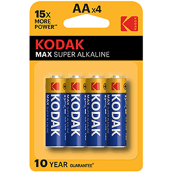PILA KODAK ALCALINA R- 6 4und 38606 AAx4 