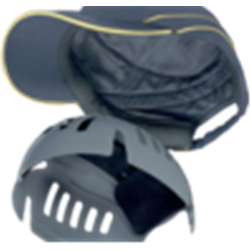 GORRA COLTAN AZUL ANTIGOLPES 7CM  2