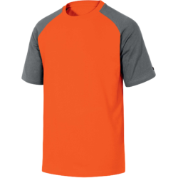 CAMISETA BICOLOR GENOA  GRIS-NAR T- M 