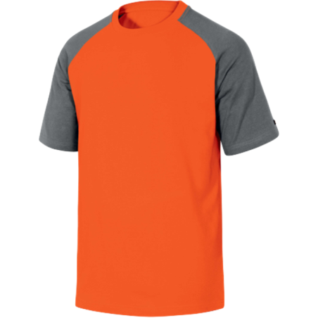 CAMISETA BICOLOR GENOA  GRIS-NAR T-L 