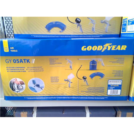 KIT DE HERRAMIENTAS AIRE GOODYEAR GY05ATK 5pcs 