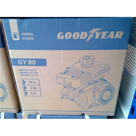 MOTOR GASOLINA GOODYEAR GY80 S 4 T 79cc 3HP 