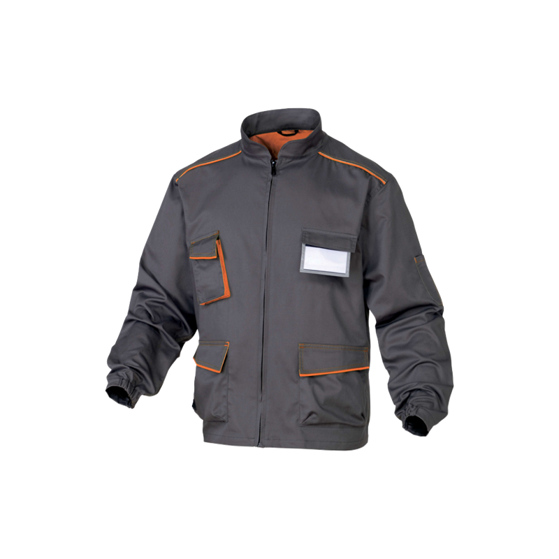 CHAQUETA M6VES GRIS NARANJA T- M 