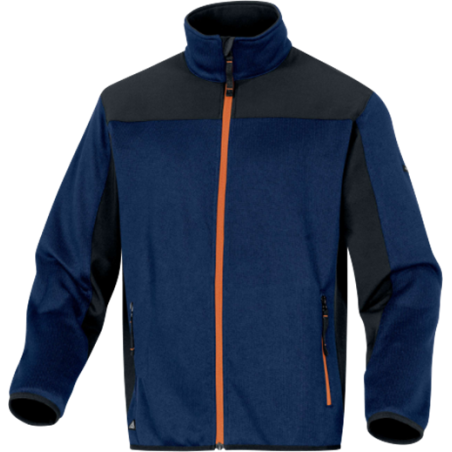 CHAQUETA BEAVER AZUL- NARANJA T-L  