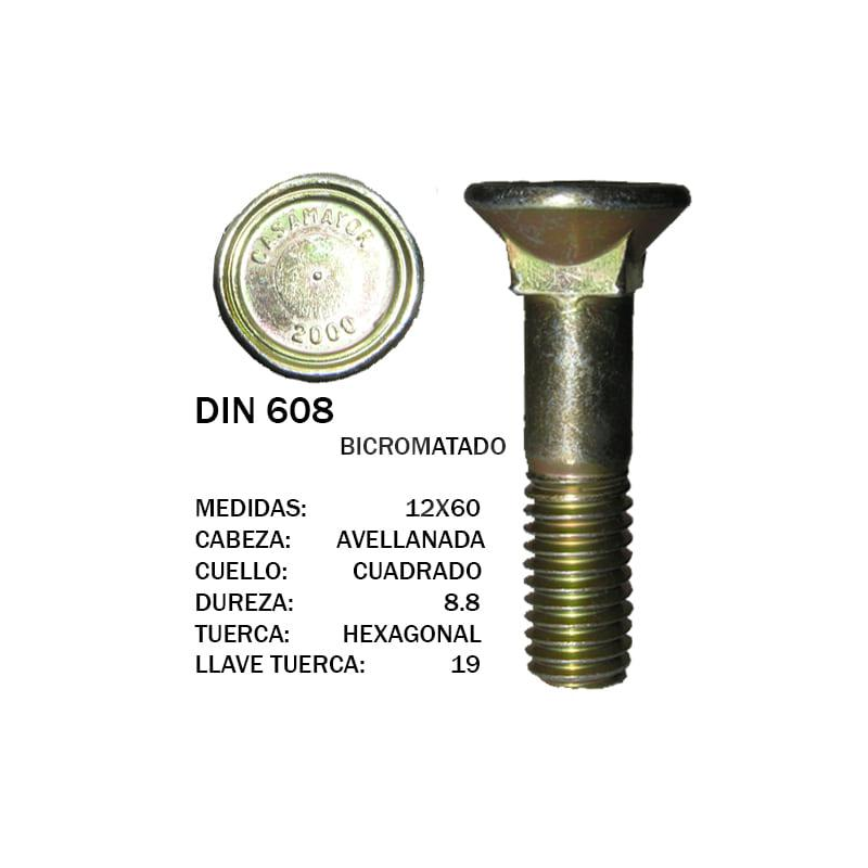 TORNILLO ARADO CASAMAYOR 88  12x60 