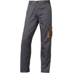 PANTALON M6PAN GRIS NARANJA T- M 