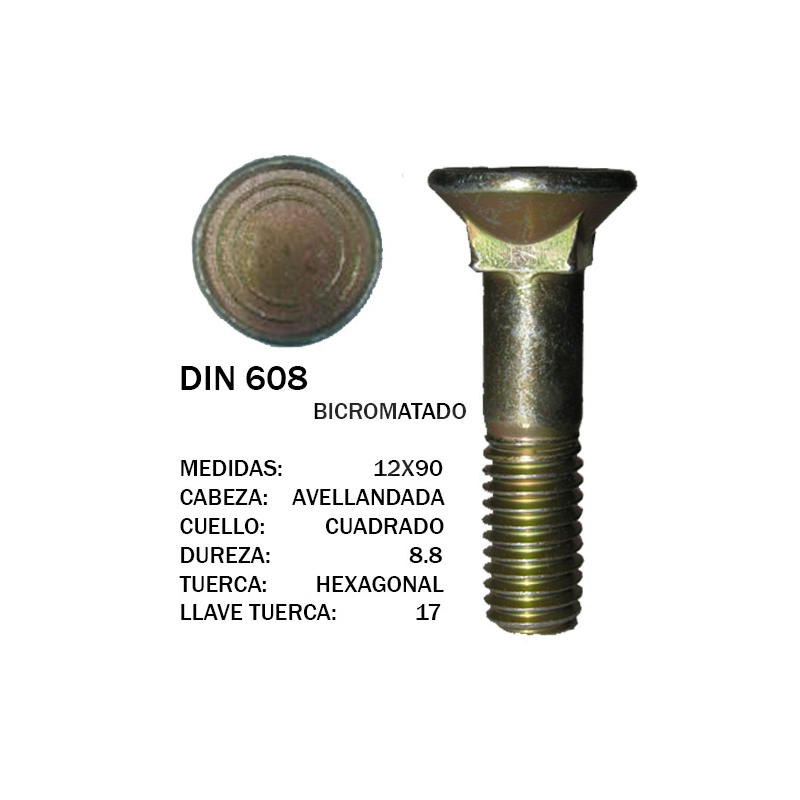 TORNILLO ARADO CASAMAYOR 88  12x90 