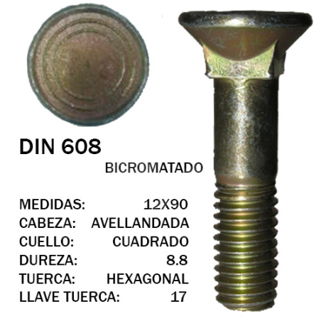 TORNILLO ARADO CASAMAYOR 88  12x90 