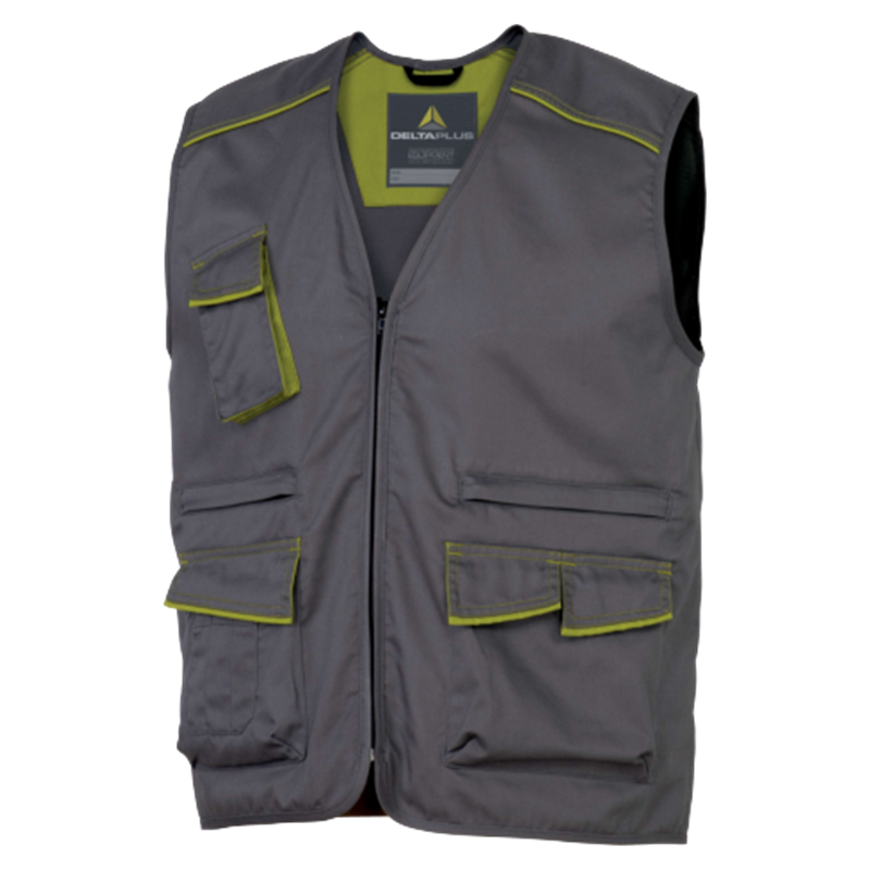 CHALECO M6GILGR GRIS VERDE T- XL 