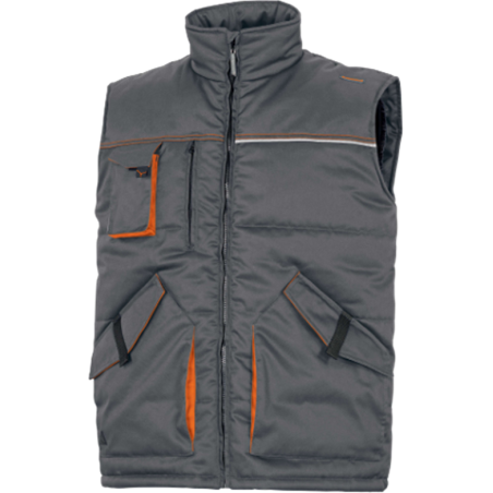 CHALECO STOCKTON GRIS T- L  