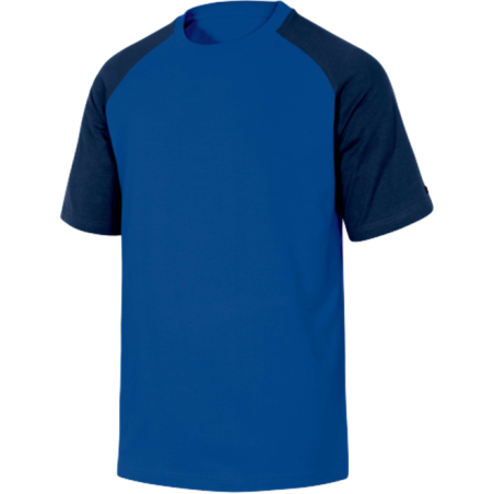 CAMISETA BICOLOR GENOA AZUL-AZUL T-S  