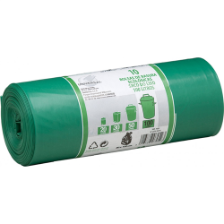 BOLSA BASURA VERDE10und100 LT 80x100  7052  