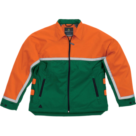 FORESTAL CHAQUETA EPICEA 3 VERDE-NARANLA T- L 