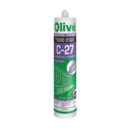 SILICONA OLIVE NEUTRA C-27 300ml BLANCOH40164  