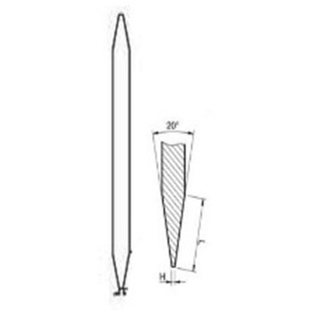 DISCO CASAMPLANO 14 325mm R/26 LISO 