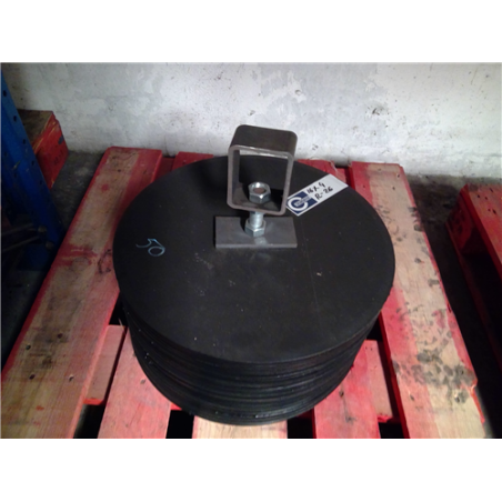 DISCO CASAMPLANO 16 400mm R/26 LISO 