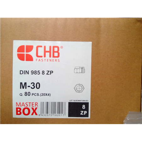 TUERCAS AUTOBLOCANTES M-30  8 