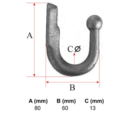 GANCHO SOLDAR GRANDE G -1  