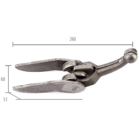 CIERRE C- 1 TIPO VIANA  1634 