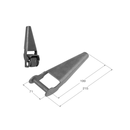 PIEZA SUPCIERRE CRT CORTA SSCT-C  1630 