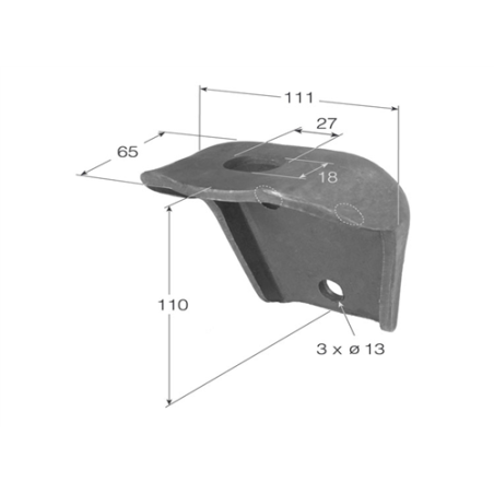 SOPORTE CHASIS SC- 1 GRANDE  2601 