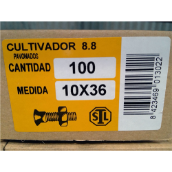 TORNILLOS CULTIV 88 10x363/8 