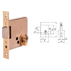 CERRADURAS UCEM 5300-60 HL 