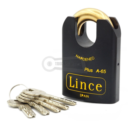 CANDADO LINCE PLUS-A-65       BL 