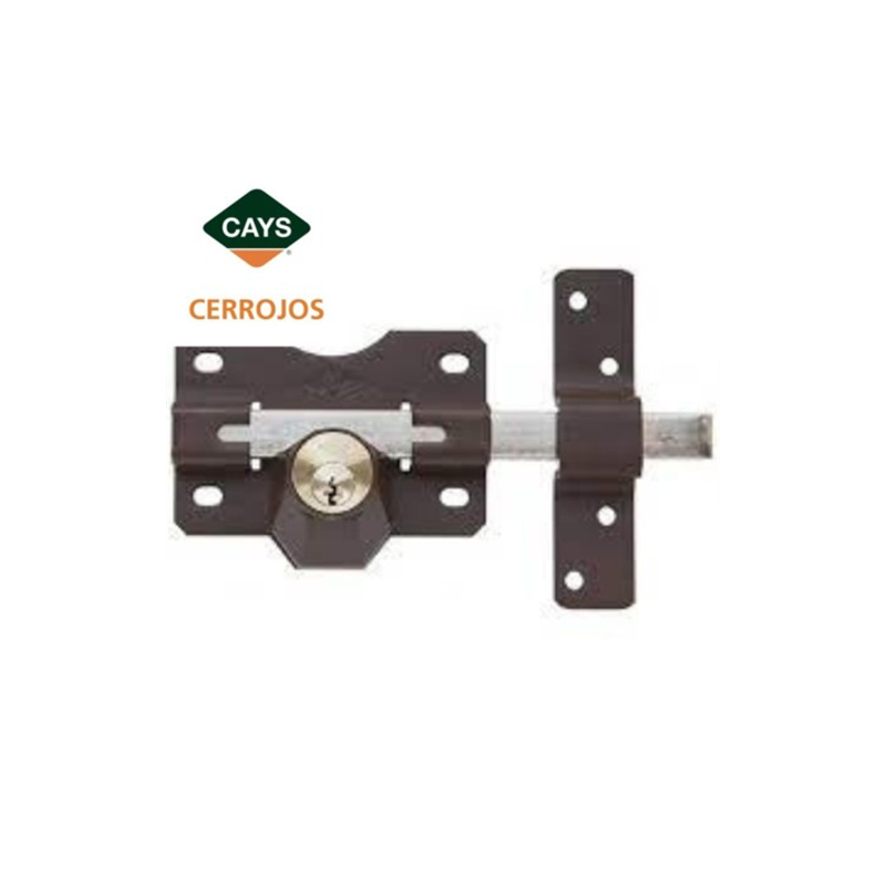 CERROJOS CAYS B-2 PINTADO M/LLAVE 