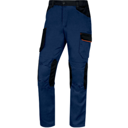 PANTALON M2PA3-STRETCH AZUL-NARANJA T-L 