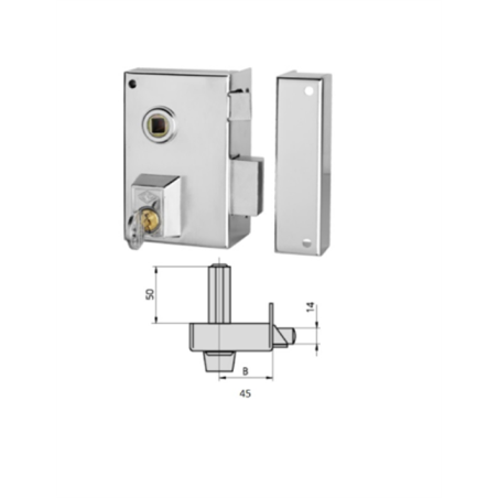 CERRADURAS CVL  156-BR/1/70 DER 