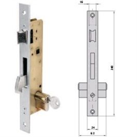 CERRADURAS CVL  190/28/0 5990/2535/4 