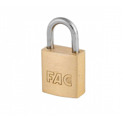 CANDADO FAC ARCO NORMAL 30 LATON 