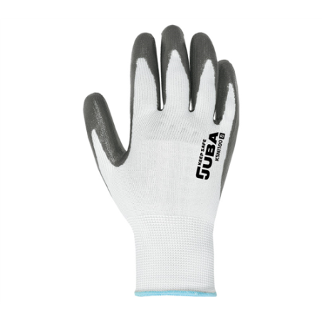 GUANTE JUBA NITRILO KSNI100/7 GRIS 