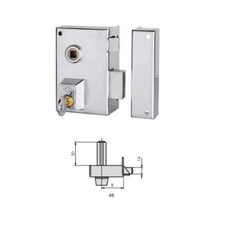 CERRADURAS CVL  156-BR/1/70 IZQ 