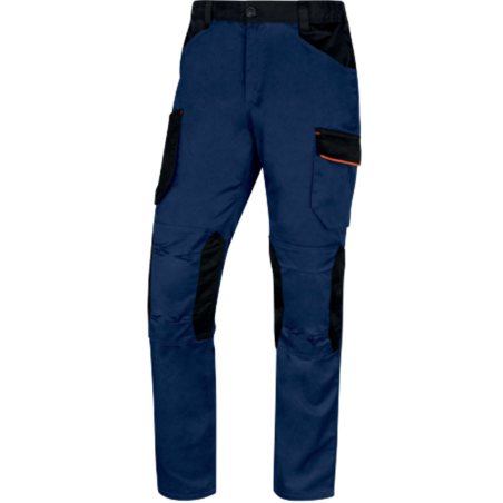 PANTALON M2PA3-STRETCH AZUL-NARANJA T-M 