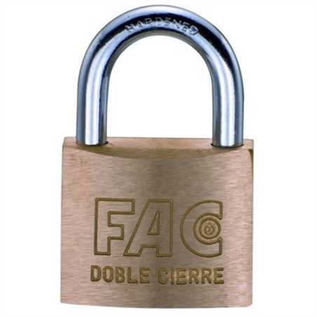 CANDADO FAC A/N 50 LATON M/LLAVE 