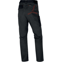 PANTALON M2PA3-STRETCH GRIS OSCURO-ROJO T-S  2