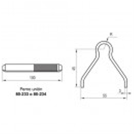 PERNIO RAIL UNION 13 80-234 