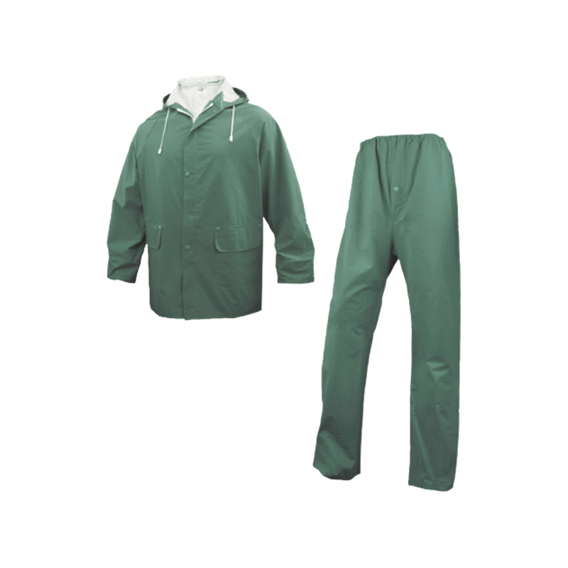 CONJUNTO DE LLUVIA 304 VERDE PVC T-L 