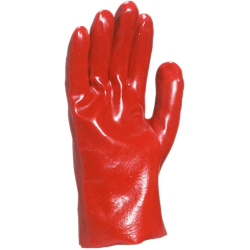 GUANTES PVC ROJO CORTO PVC7327 T-10 UNICA 