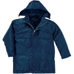 PARKA BASIC PVC AZUL T- M DARWIN II  DARW2BL 