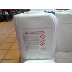 TVHIPOCLORITO SODICO LIQUIDO 20 Kgs PQ1002HTV00 