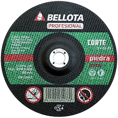 DISCOS BELL 50302 180x3x22 PIEDR Desc 