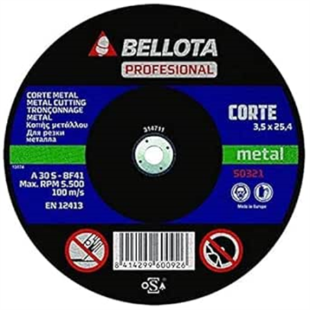 DISCOS BELL 50321 350x35x254 CORTE 